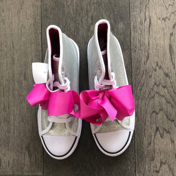 Jojo Siwa Nickelodeon canvas girl’s booties - Picture 2 of 8